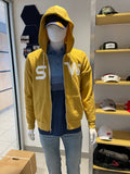 SW Full Zip Fleece Jacket-Mustard