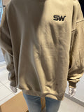 SW Crewneck Sweatshirt-Khaki