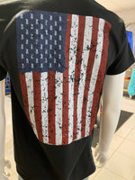 SW USA Flag T-Shirt-Black