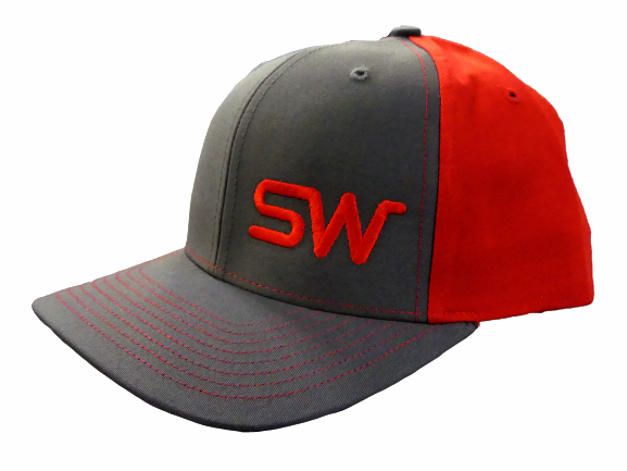 Brown/Red w/Red Logo Snapback